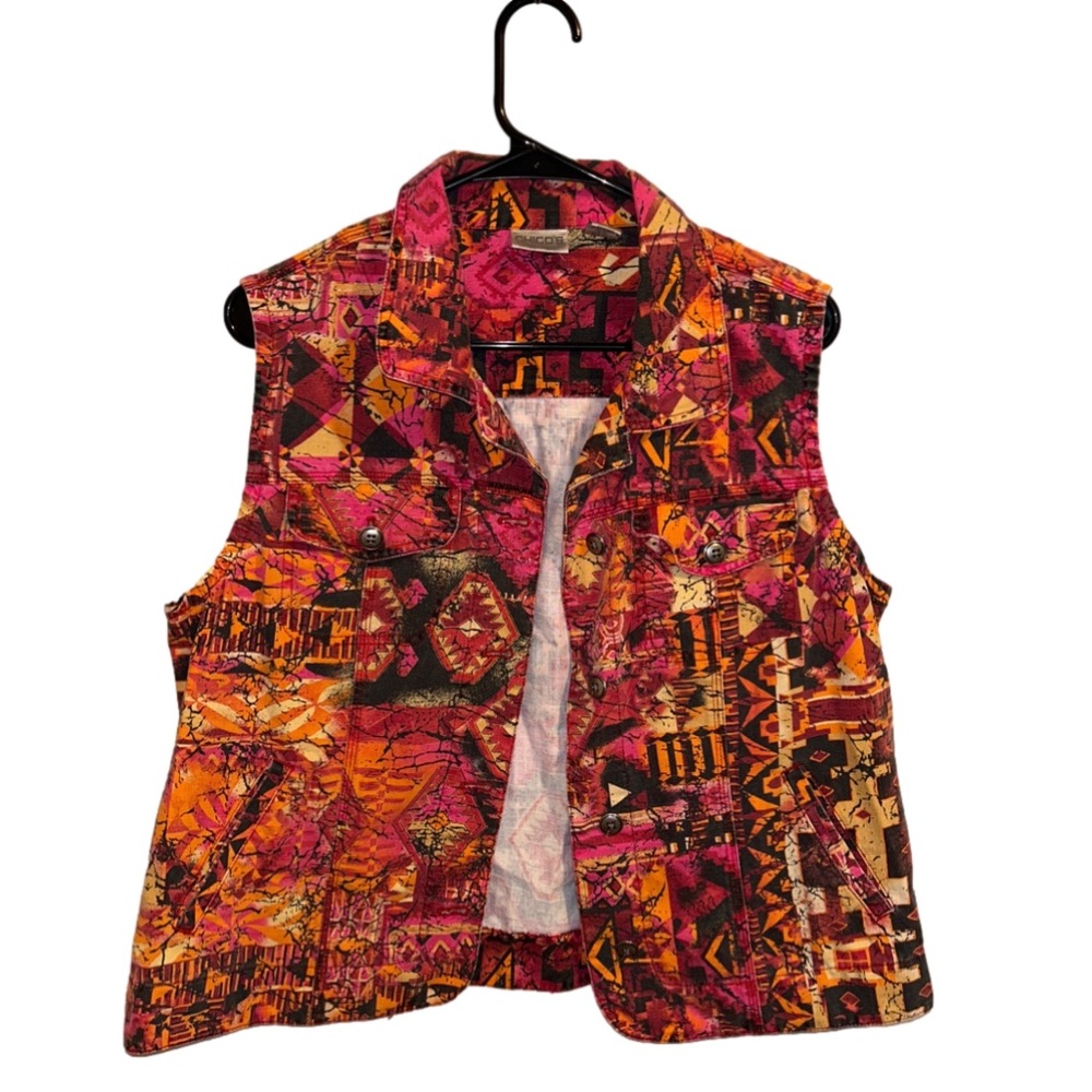 Chico’s Vintage Colorful Blouse